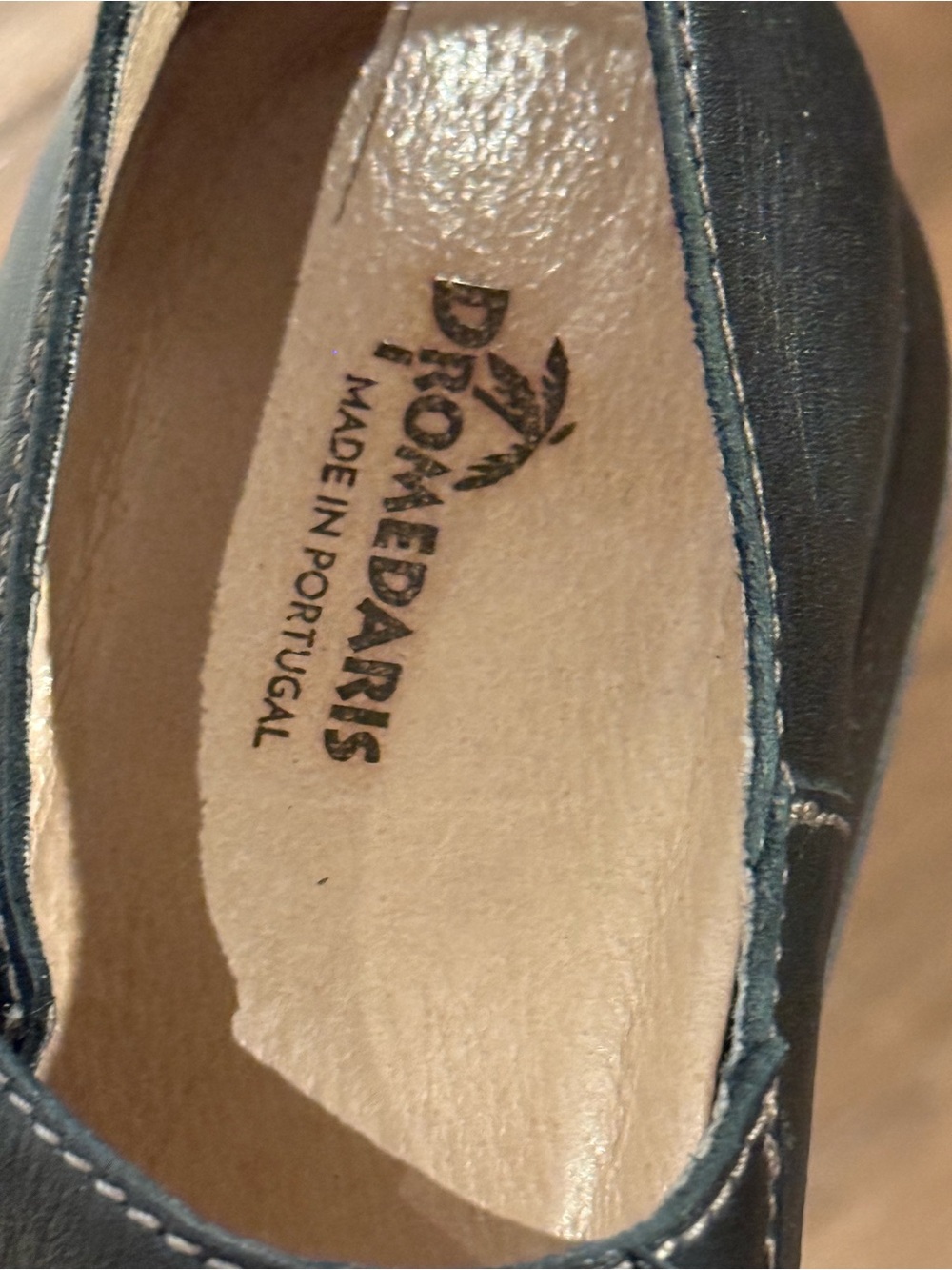 Dromedaris Black Mary Jane with Buckle Strap - Picture 5 of 7